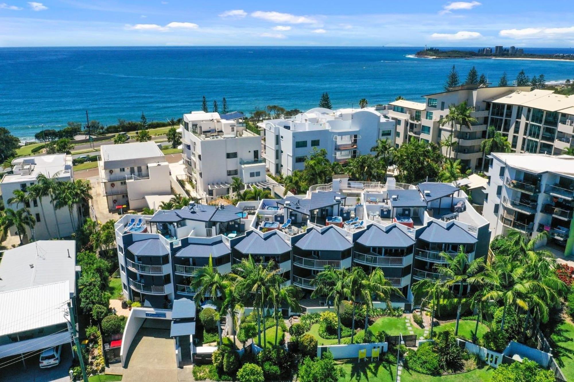 Ocean Vista On Alex Lejlighedshotel Alexandra Headland Eksteriør billede